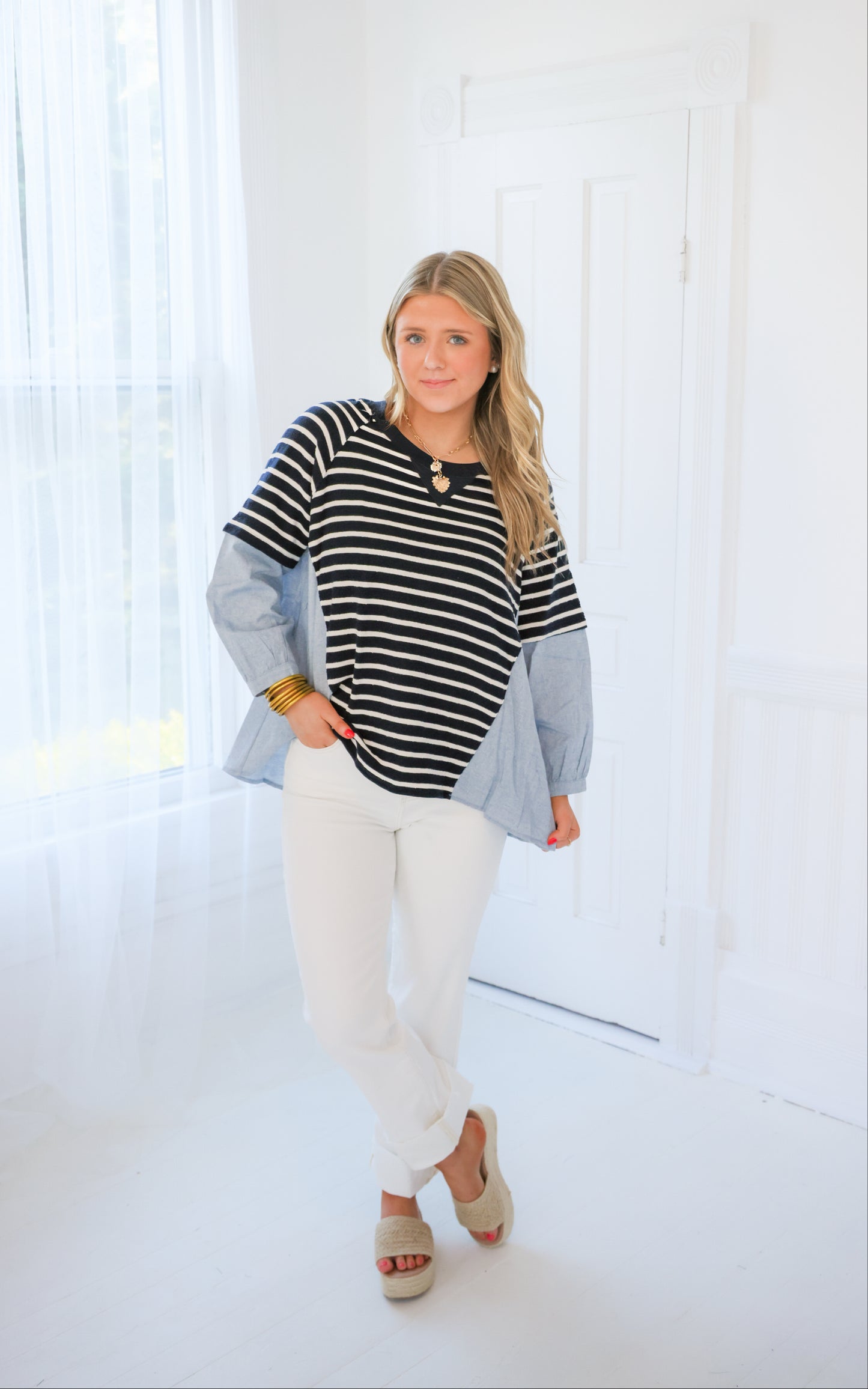 Nautical Nights Navy Top