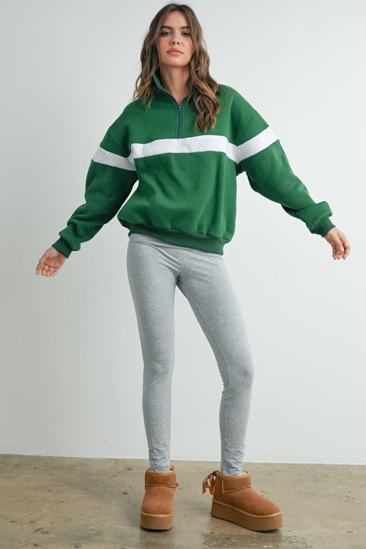 Emi Two Toned Sweatshirt