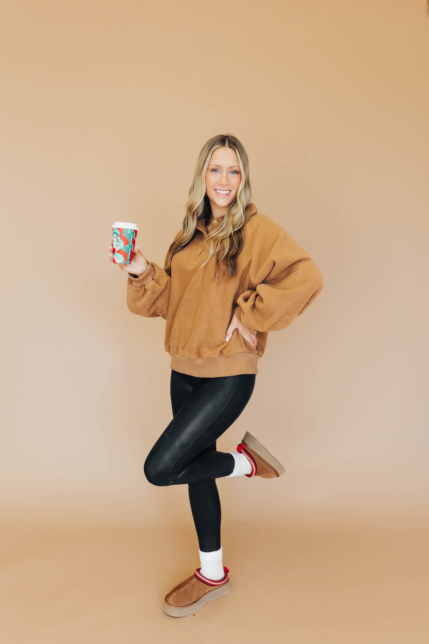 Teddie Fleece Pullover