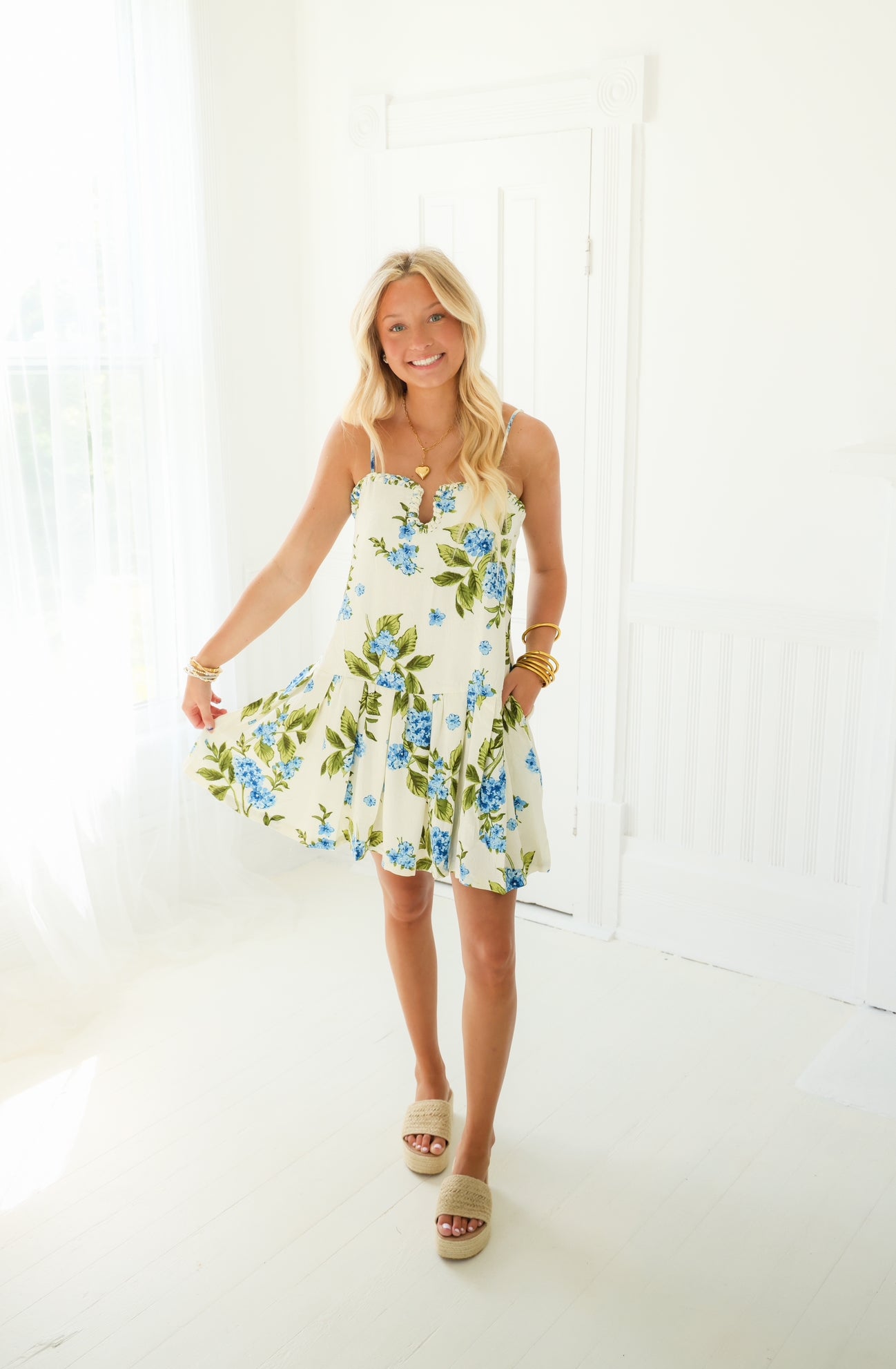 Lottie Floral Mini Dress
