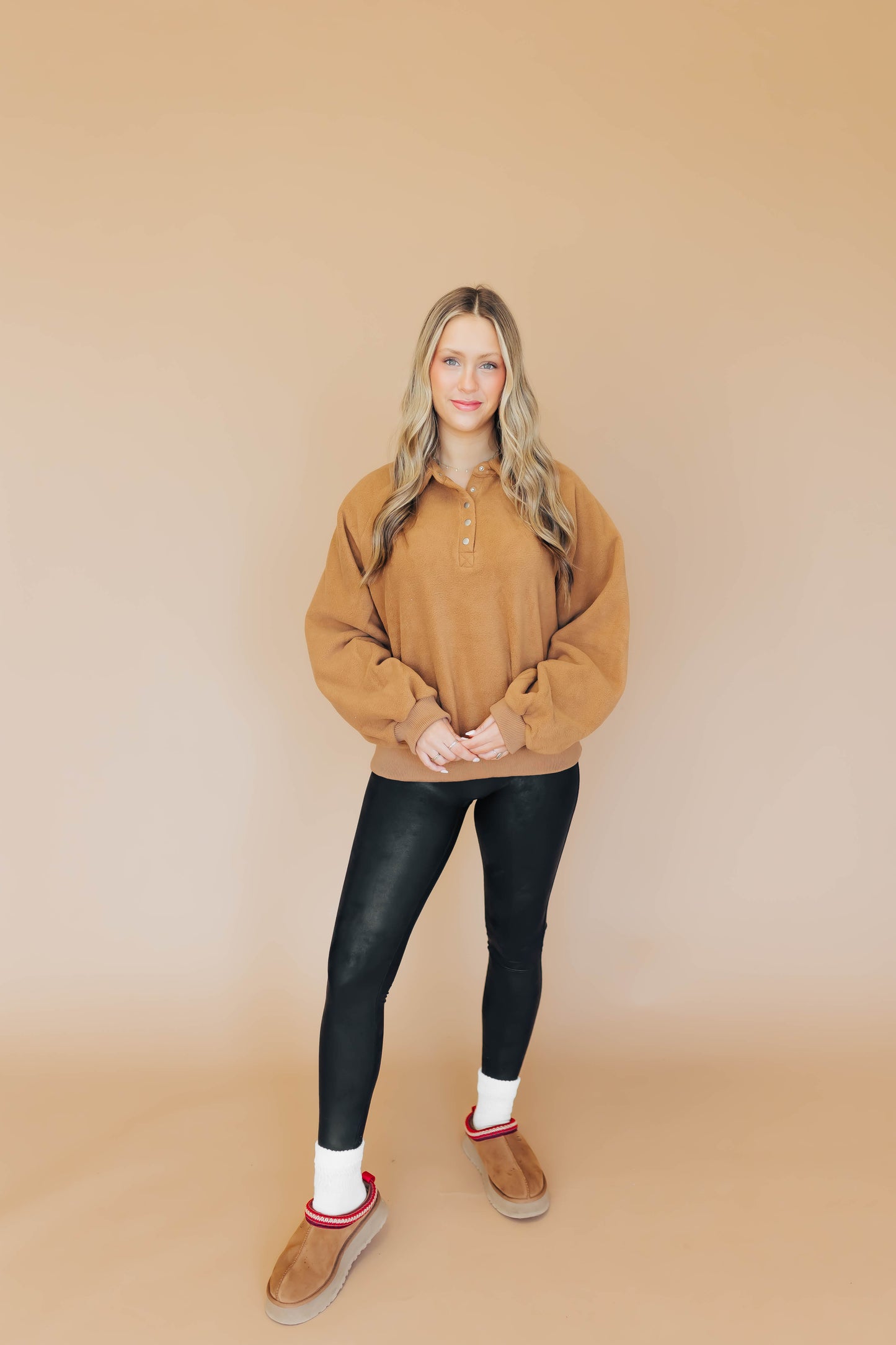 Teddie Fleece Pullover