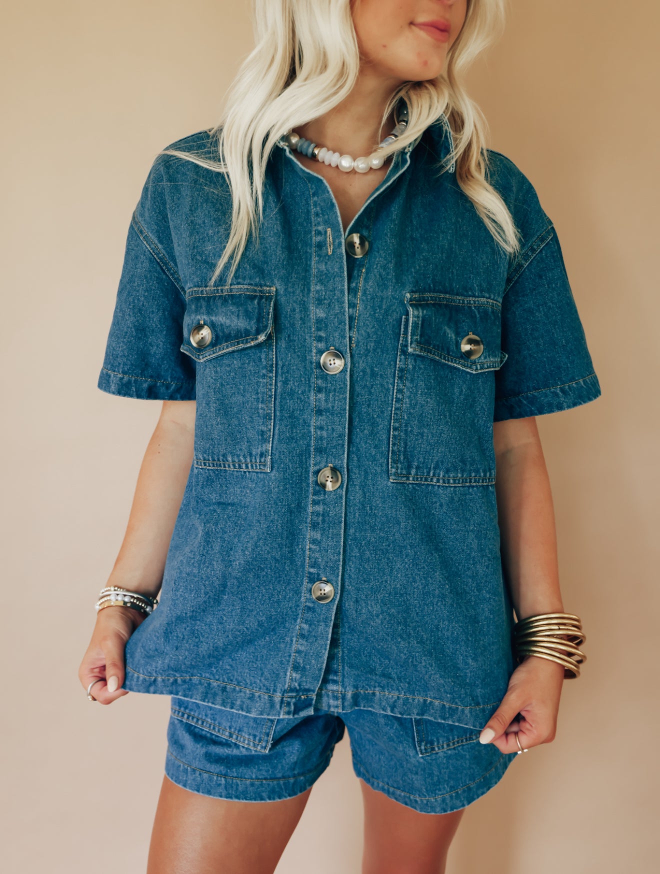Bayfront Denim Set