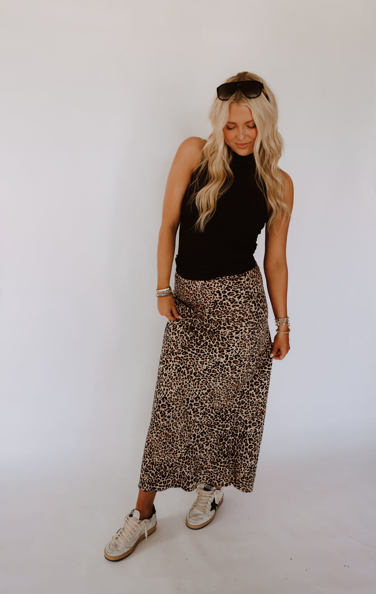 Midnight Mock Neck Top