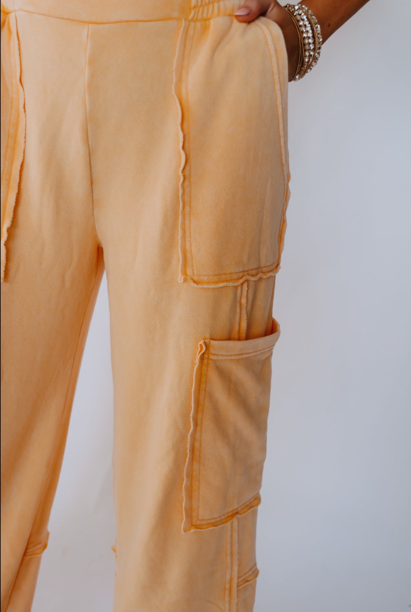 Clementine Cargo Sweatpants