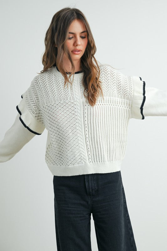 Kali Knitted Sweater Top