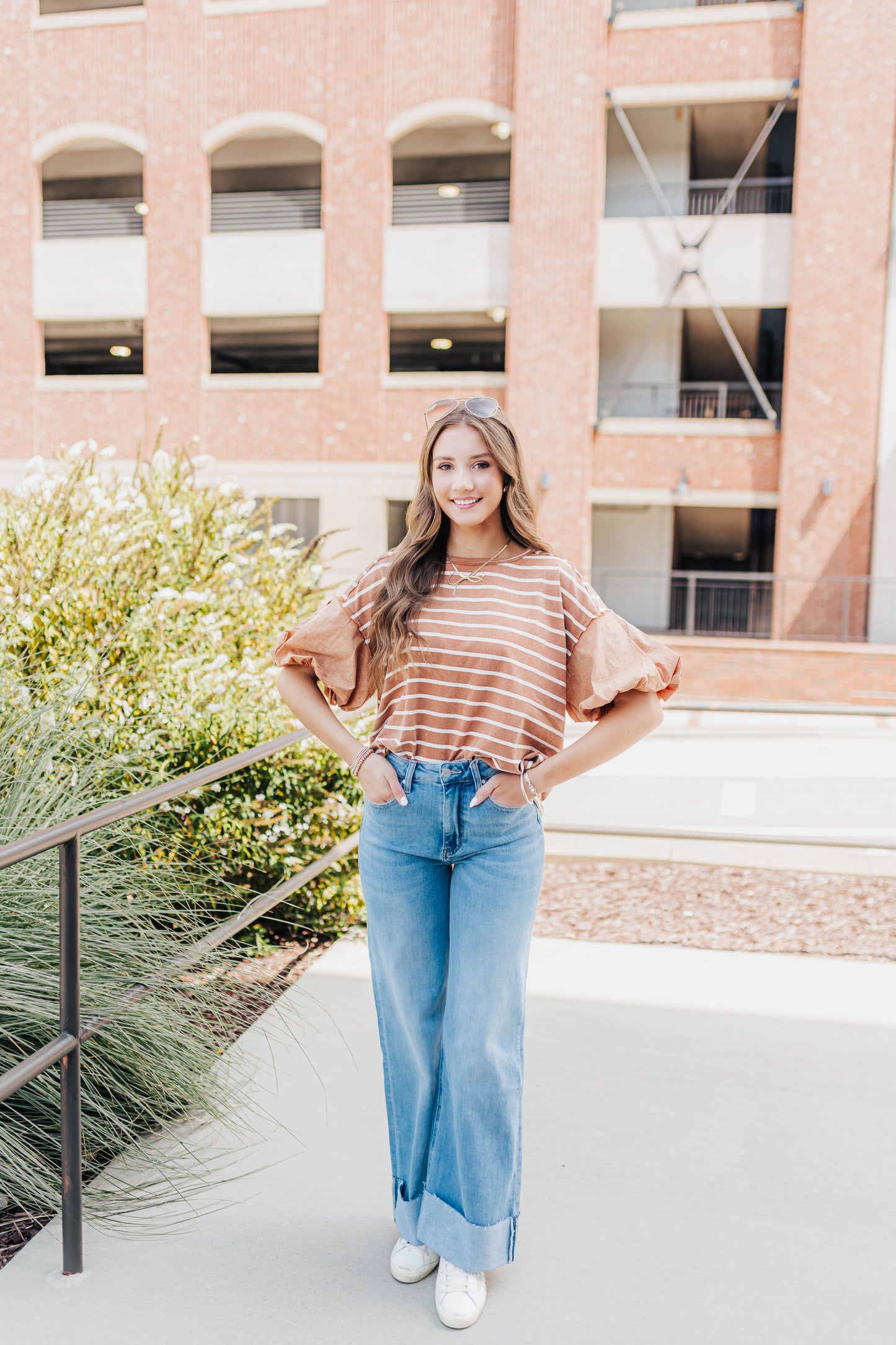 Laine Striped Top