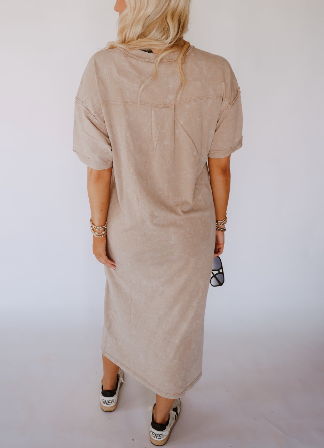 Taupe Ease Dress