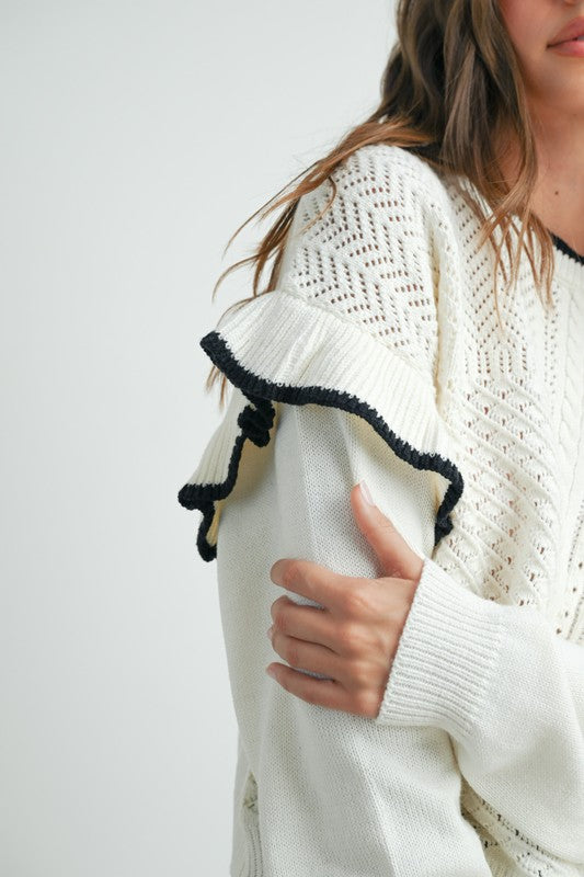 Kali Knitted Sweater Top