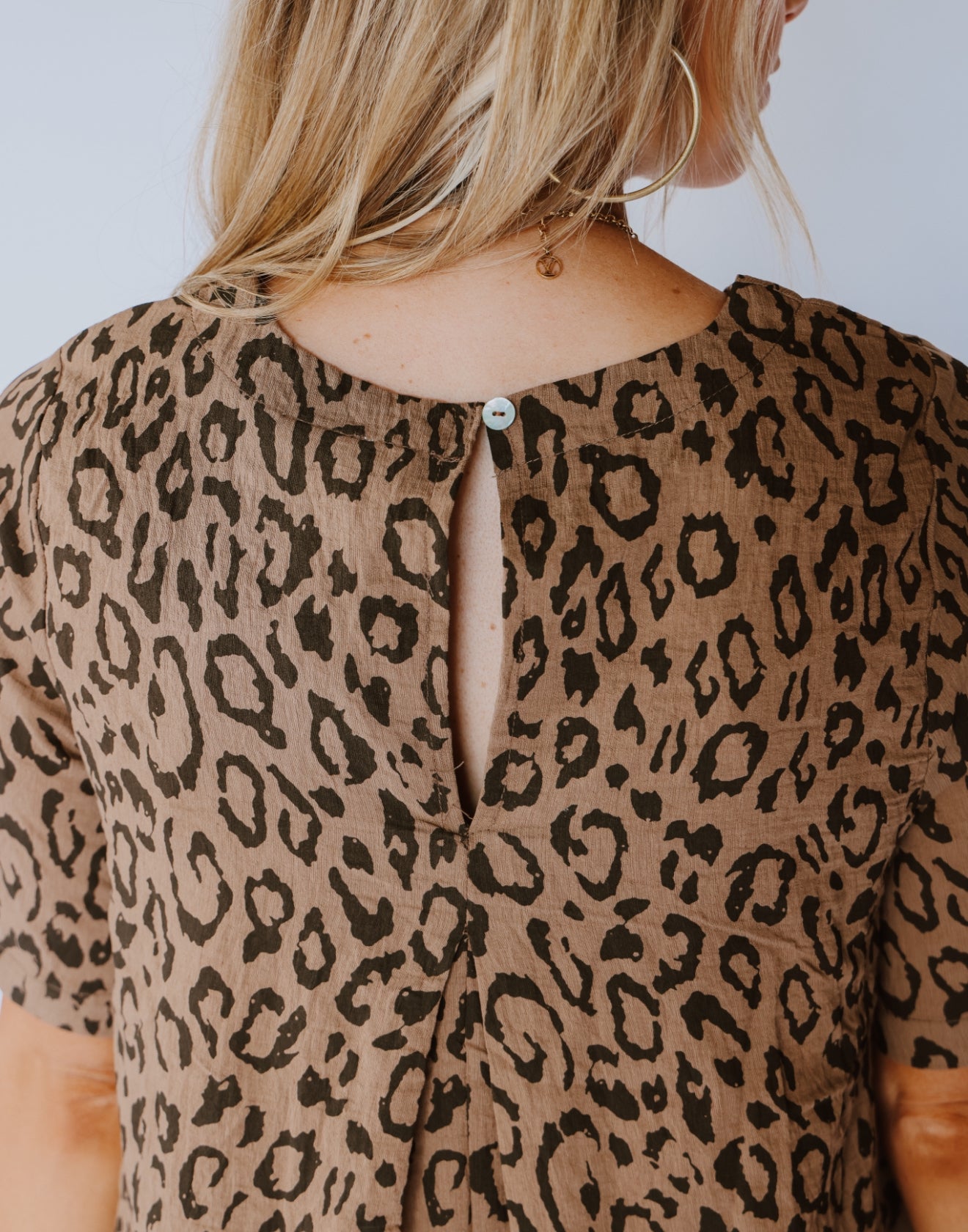 Cheetah Chic Mini Dress