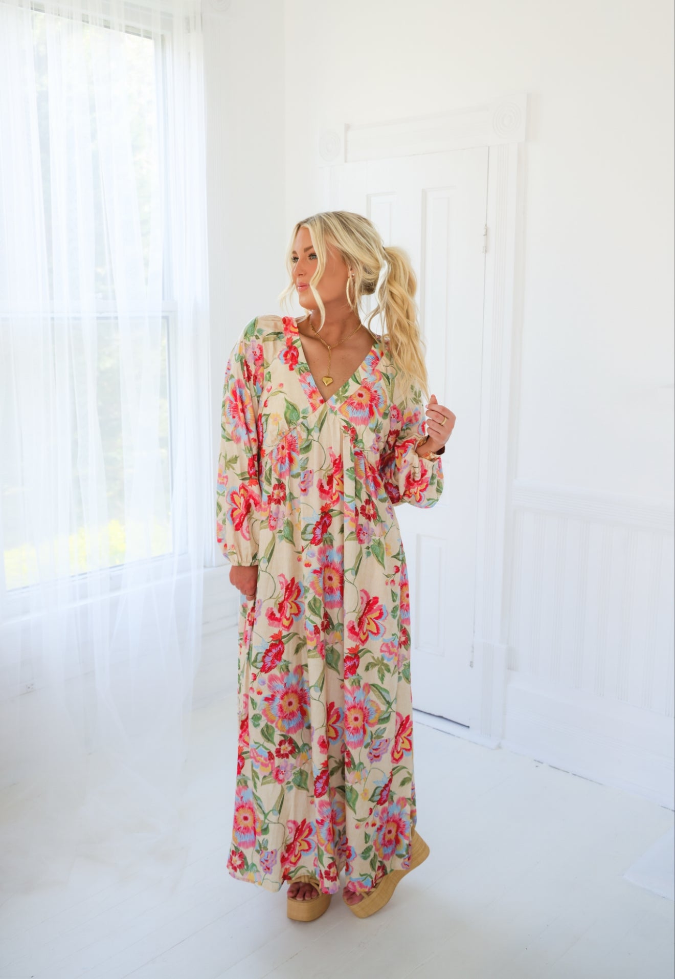 Saraphina Floral Maxi Dress