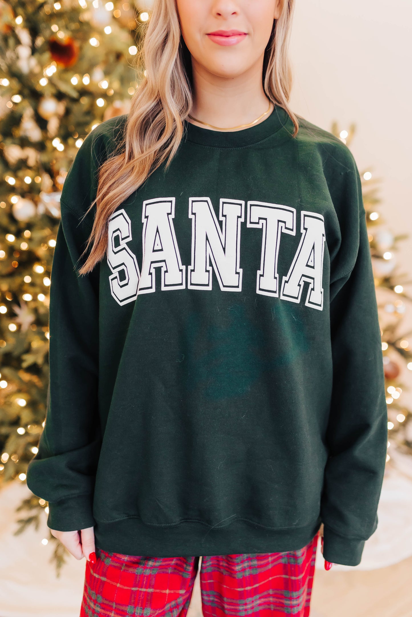 ‘Santa’ Puff Crewneck