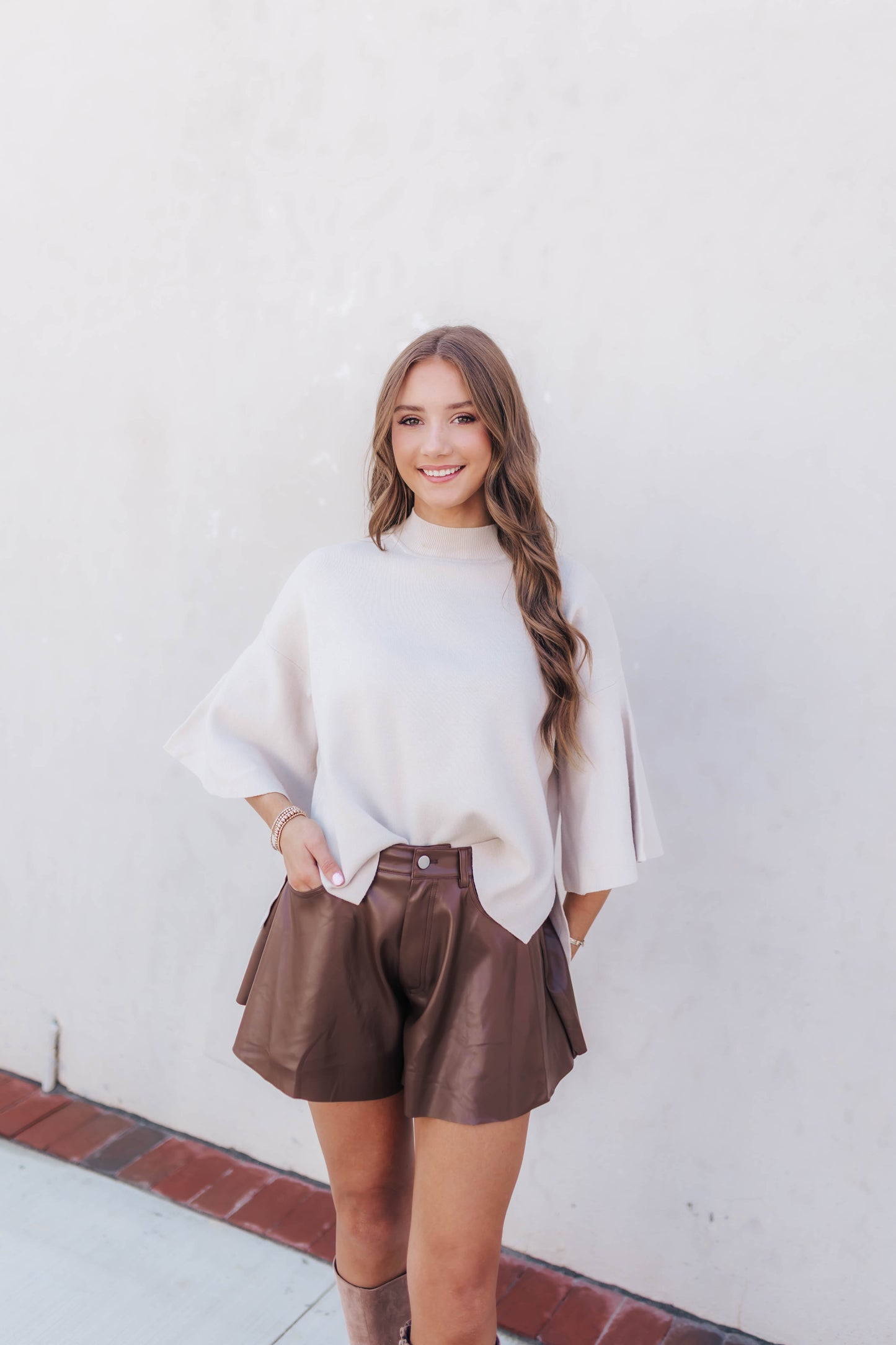 Autumn Ivory Sweater Top