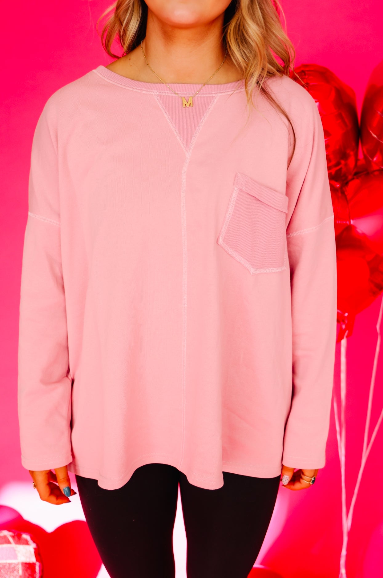 Baby Love Pink Terry Top