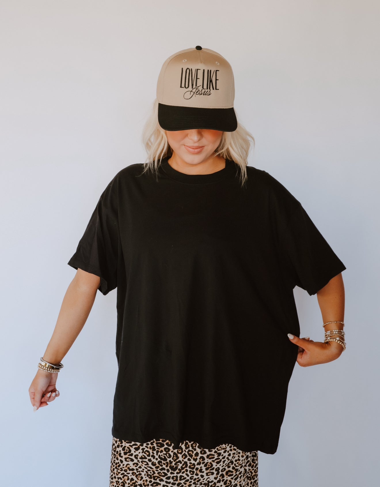 Basic Black Cotton tee