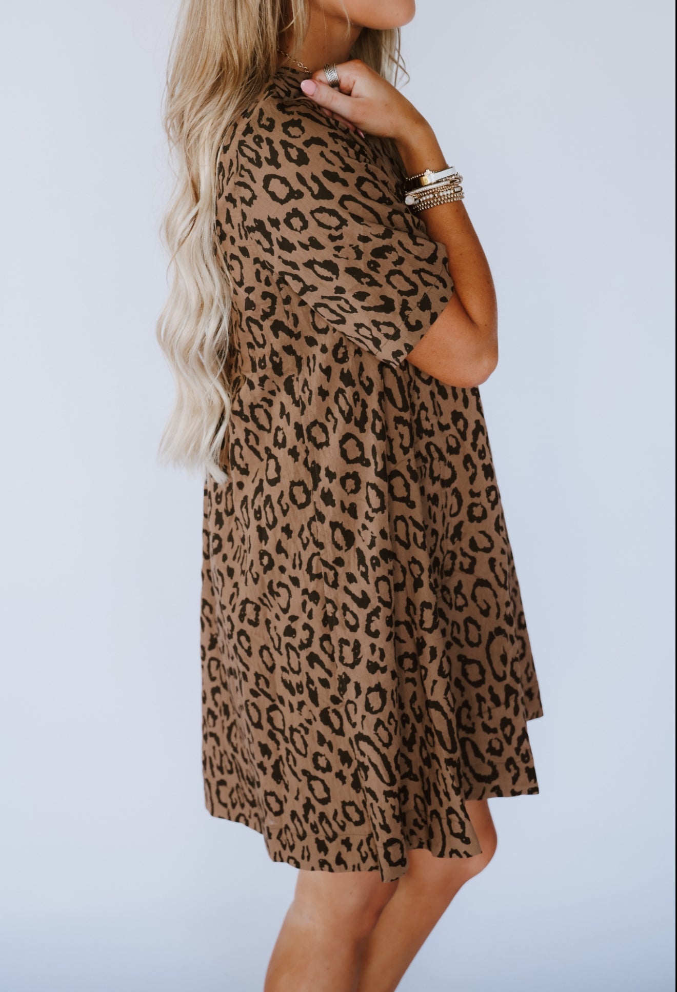 Cheetah Chic Mini Dress