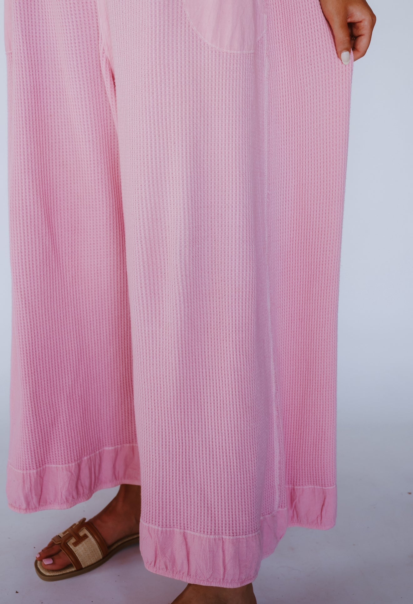 Blush Knit Jumpsuit