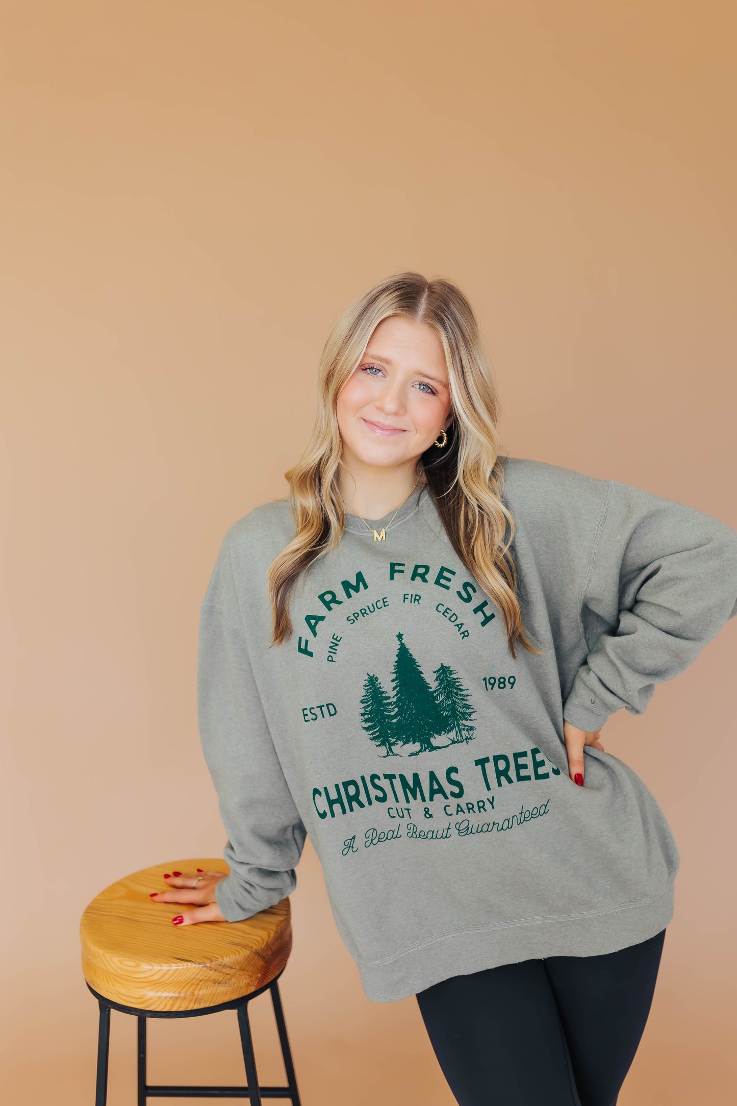Farm Fresh Christmas Tree Crewneck