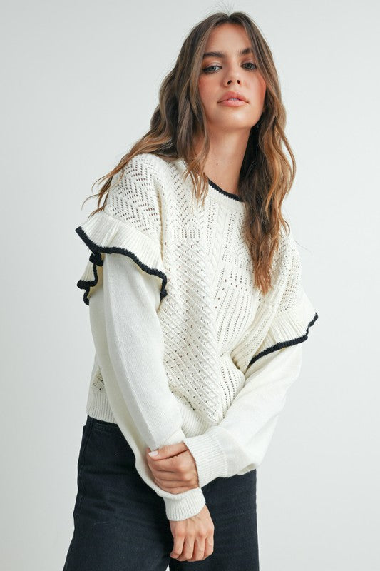 Kali Knitted Sweater Top