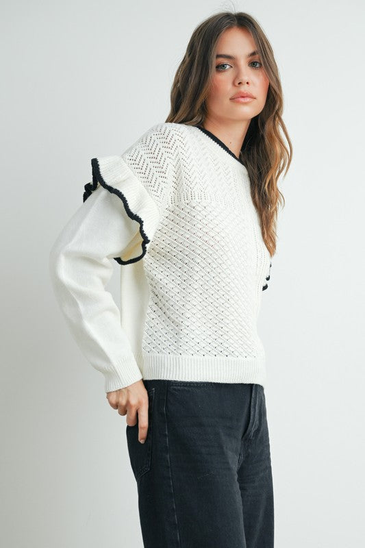 Kali Knitted Sweater Top