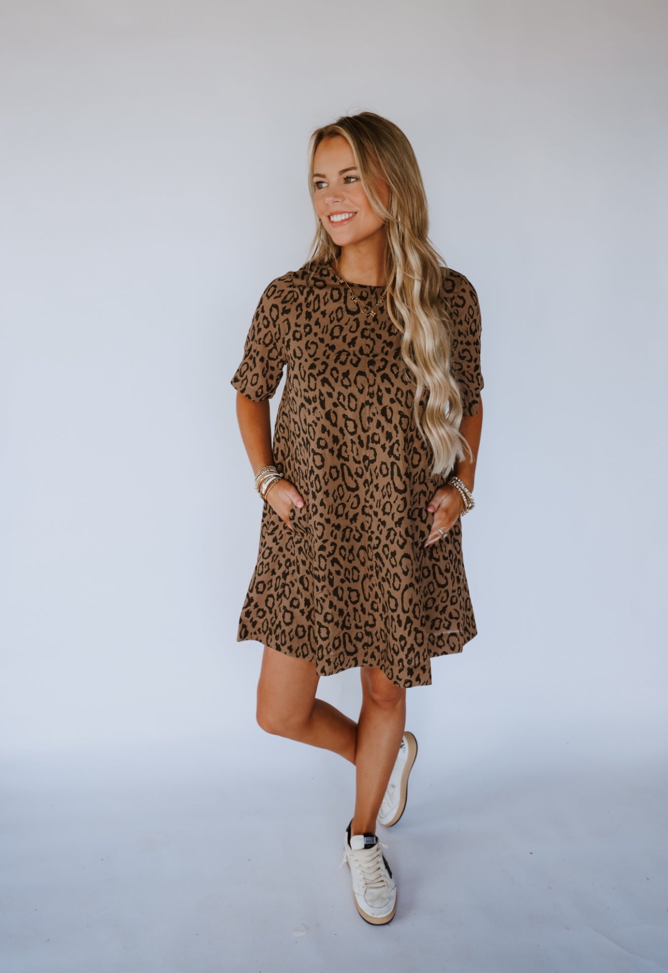 Cheetah Chic Mini Dress