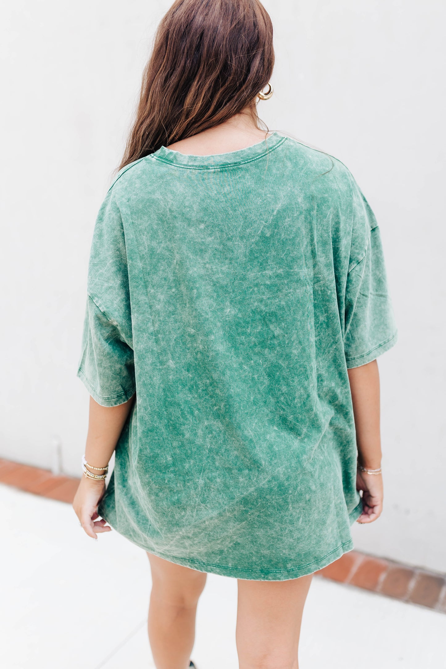 Acid Washed Green Tee