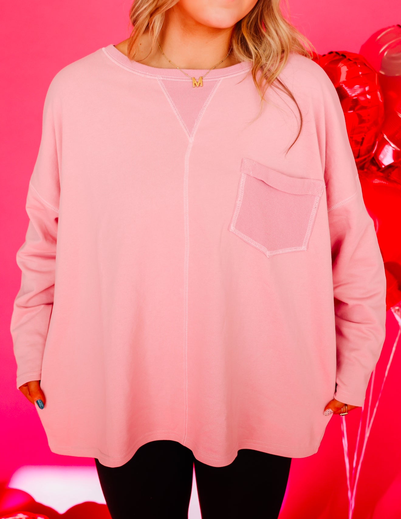 Baby Love Pink Terry Top