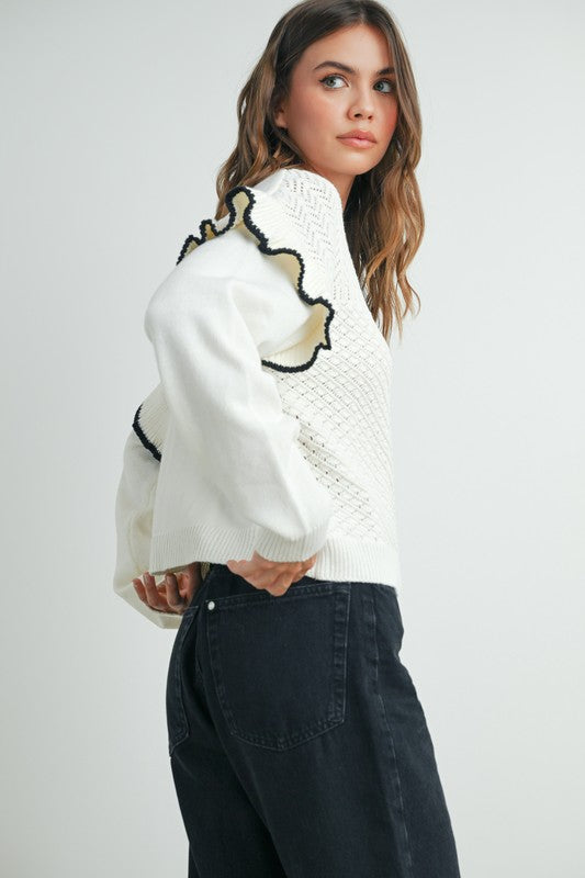 Kali Knitted Sweater Top