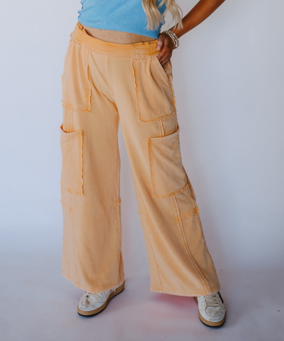 Clementine Cargo Sweatpants