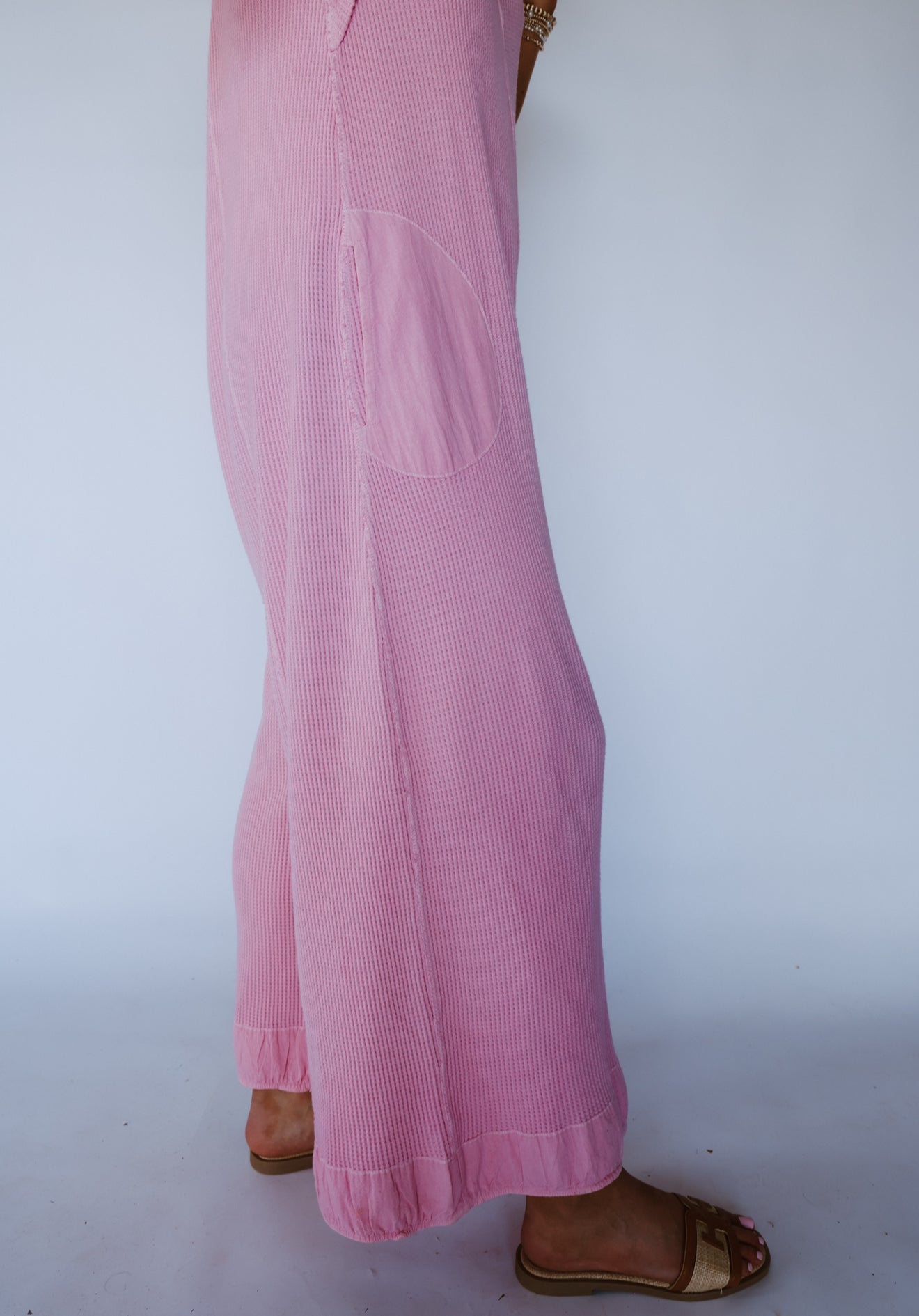 Blush Knit Jumpsuit