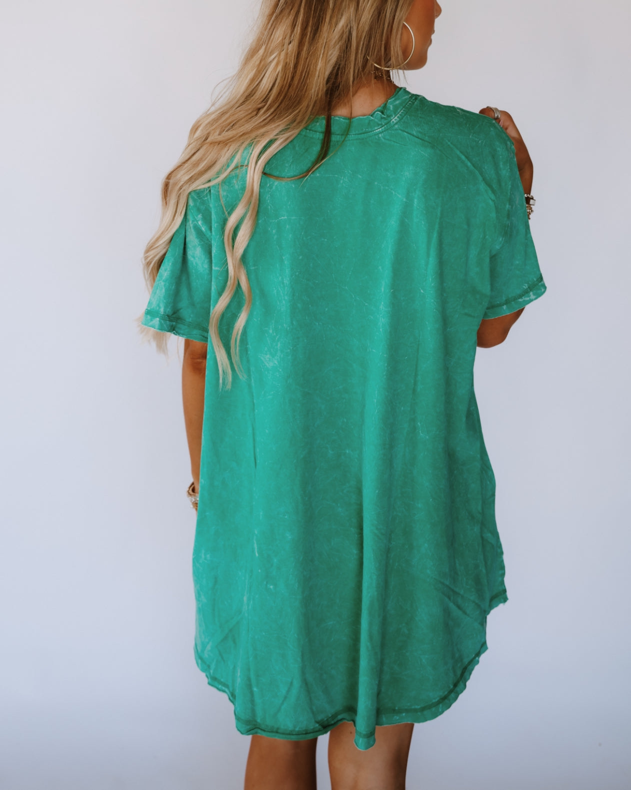 Kelly Green Oversized Tee