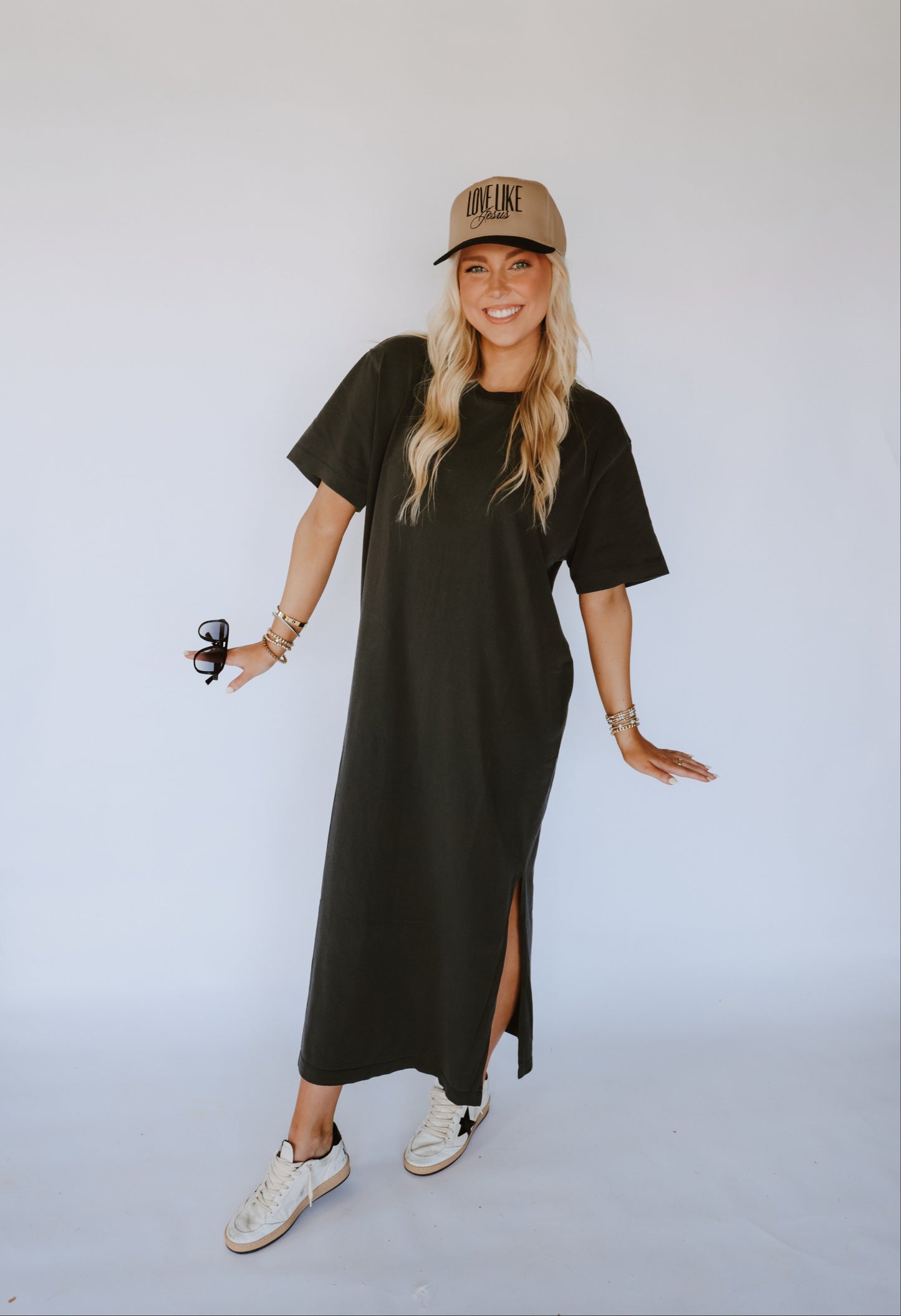 Easy Black T-shirt Dress