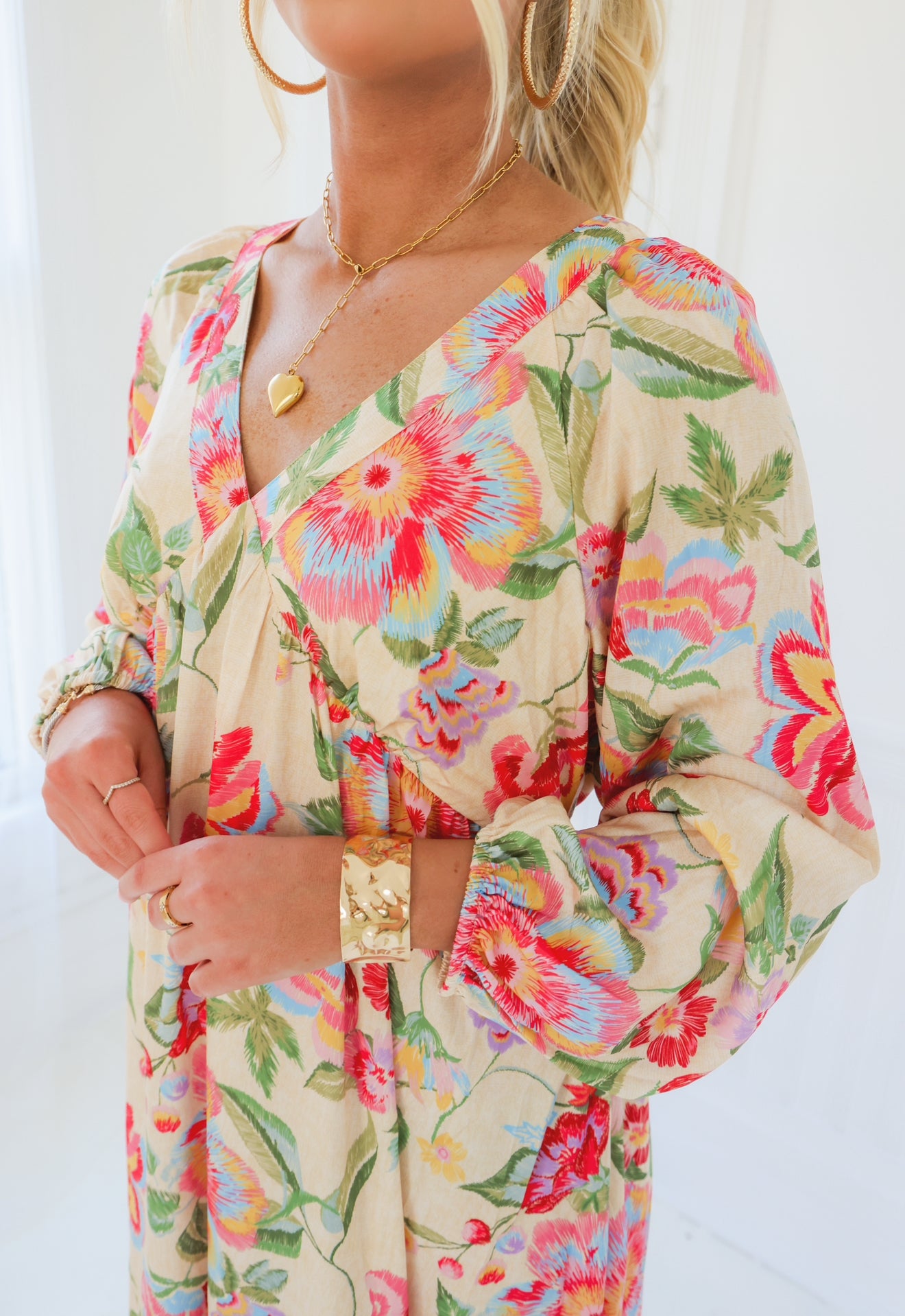 Saraphina Floral Maxi Dress