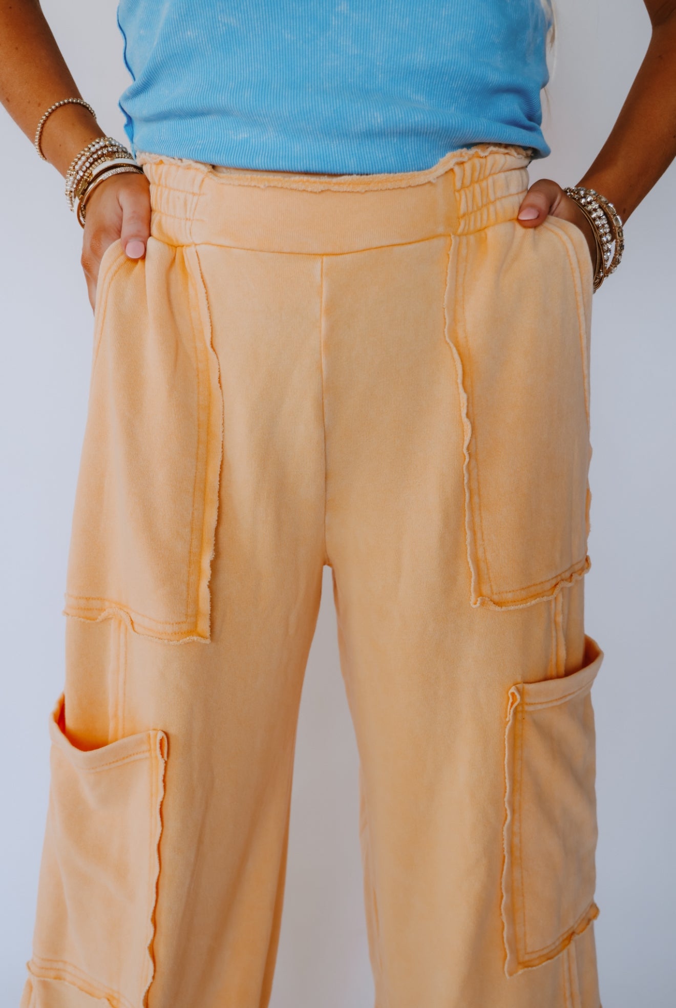 Clementine Cargo Sweatpants