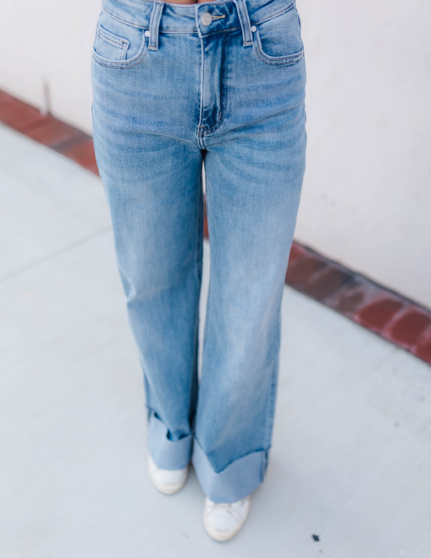 Olivia High Rise Straight Leg Jeans