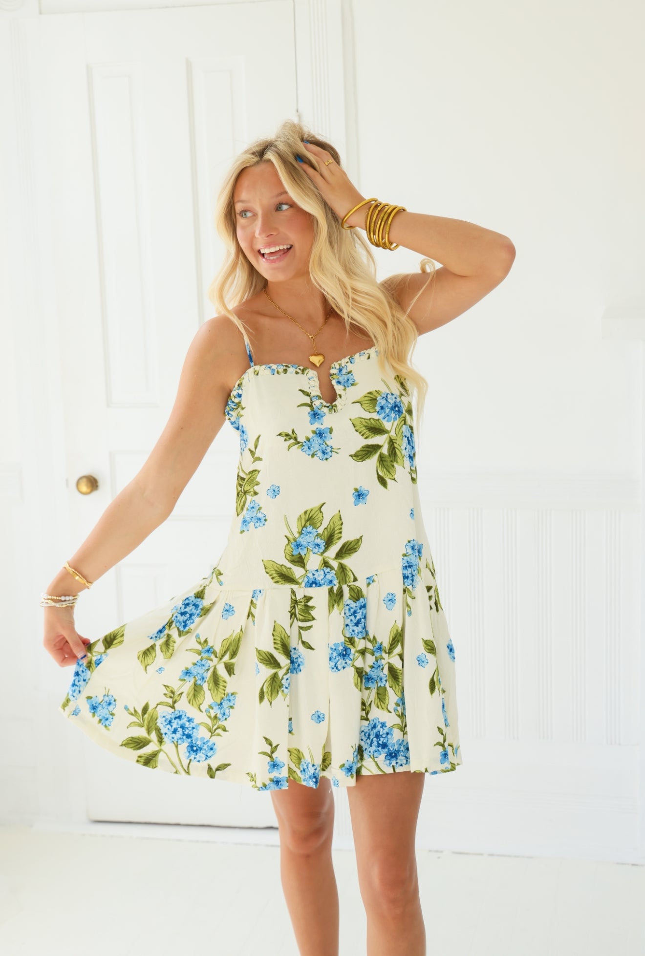 Lottie Floral Mini Dress