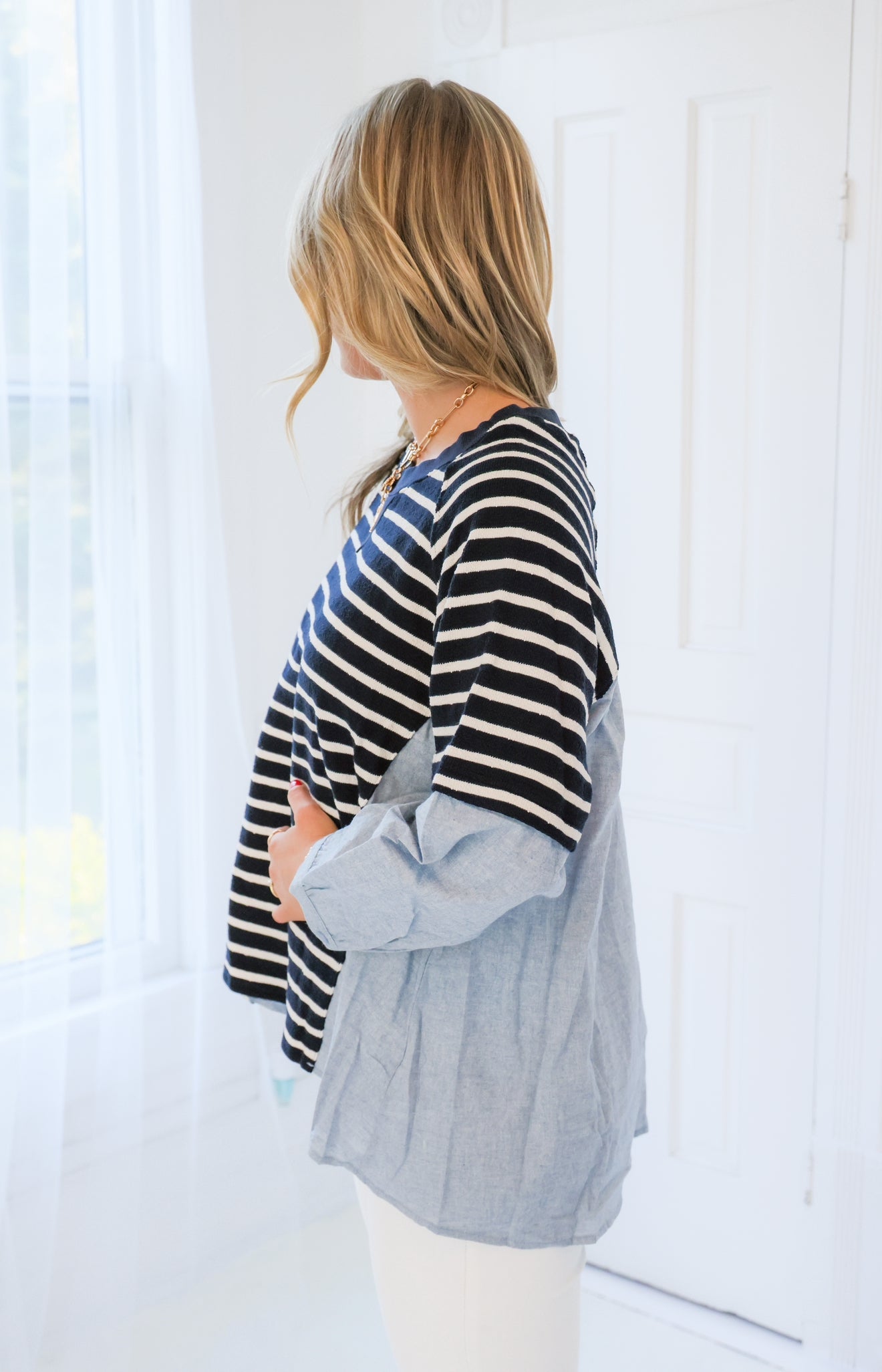 Nautical Nights Navy Top