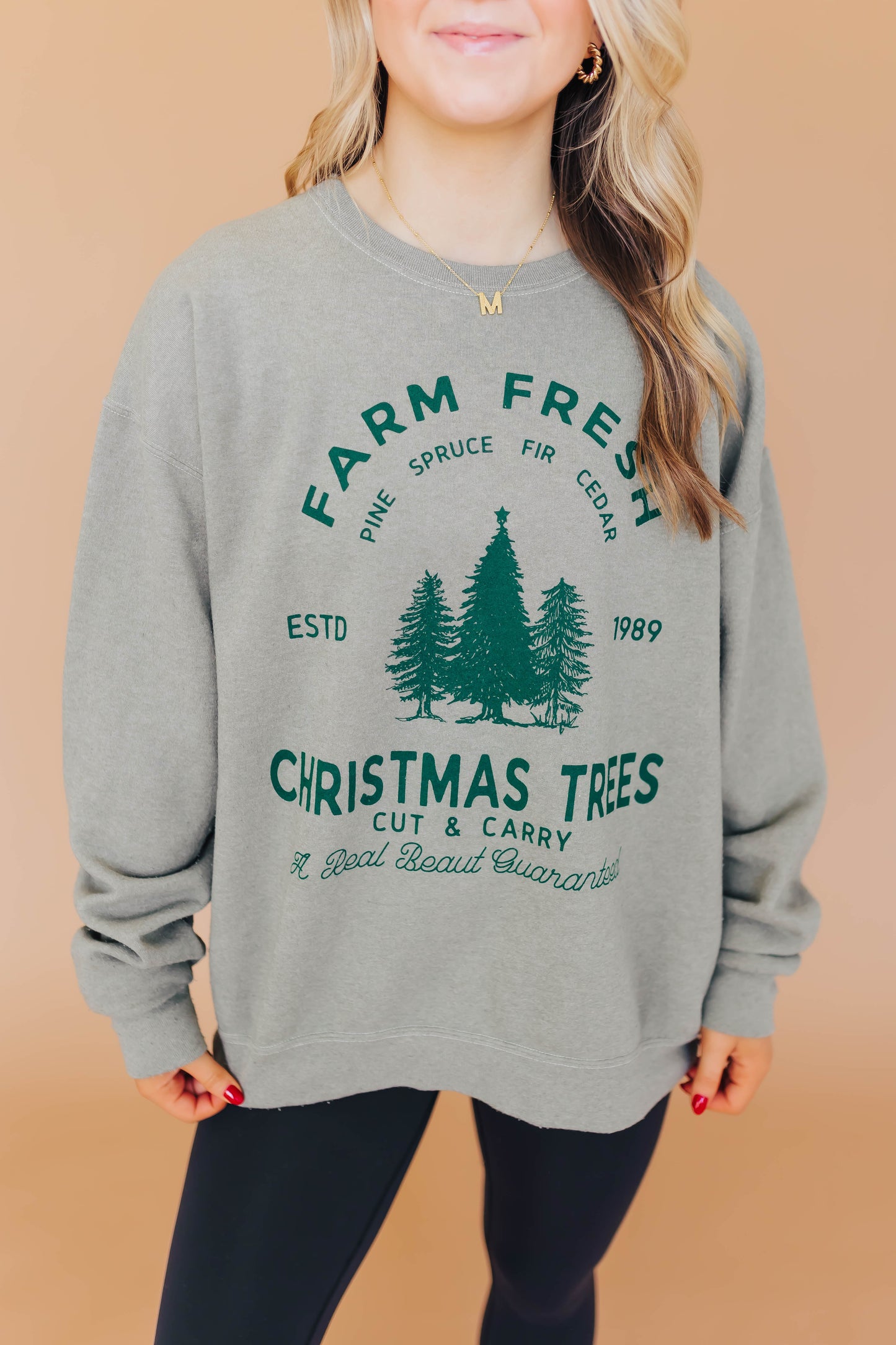 Farm Fresh Christmas Tree Crewneck