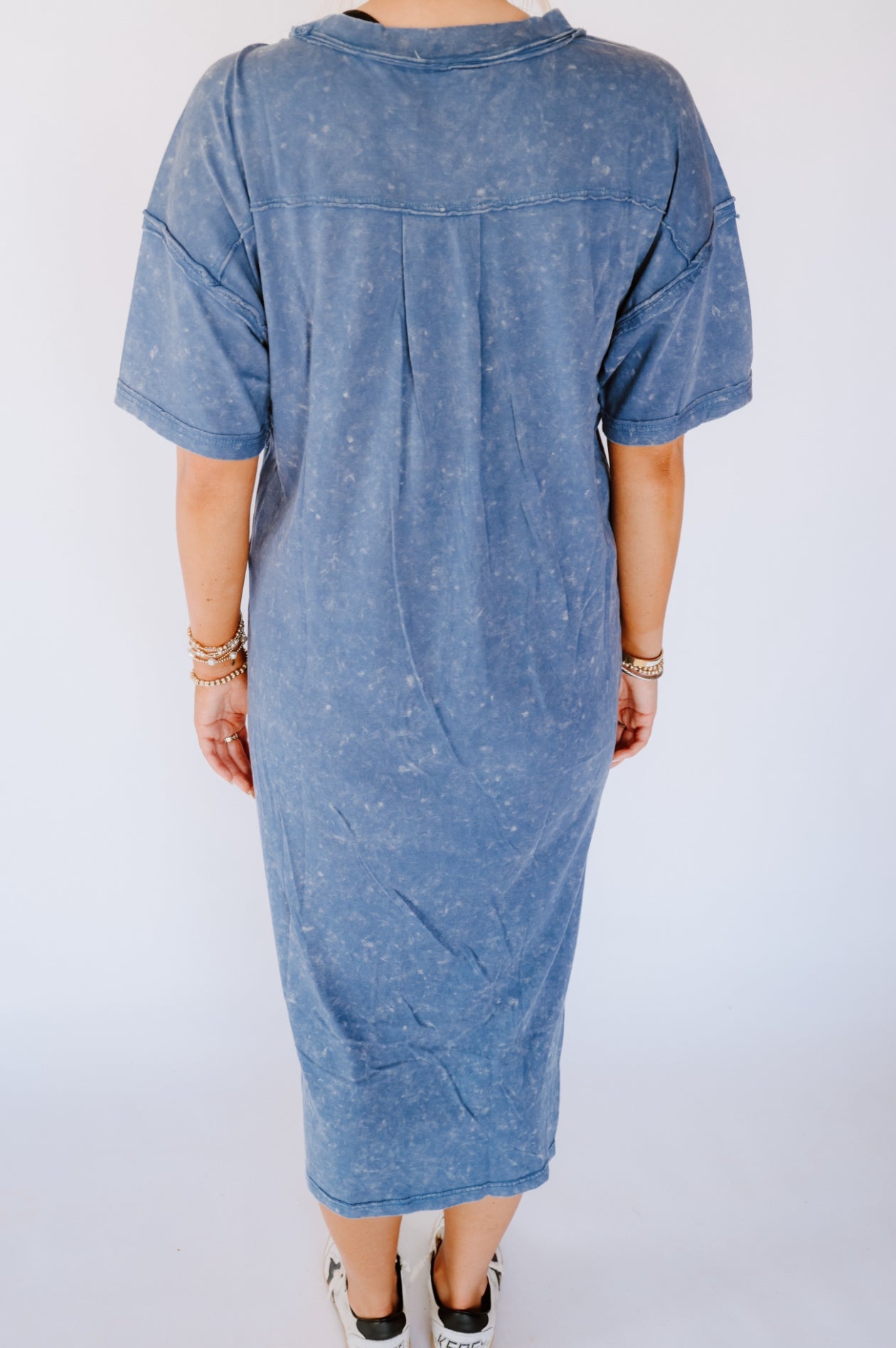 Navy Ease Dress