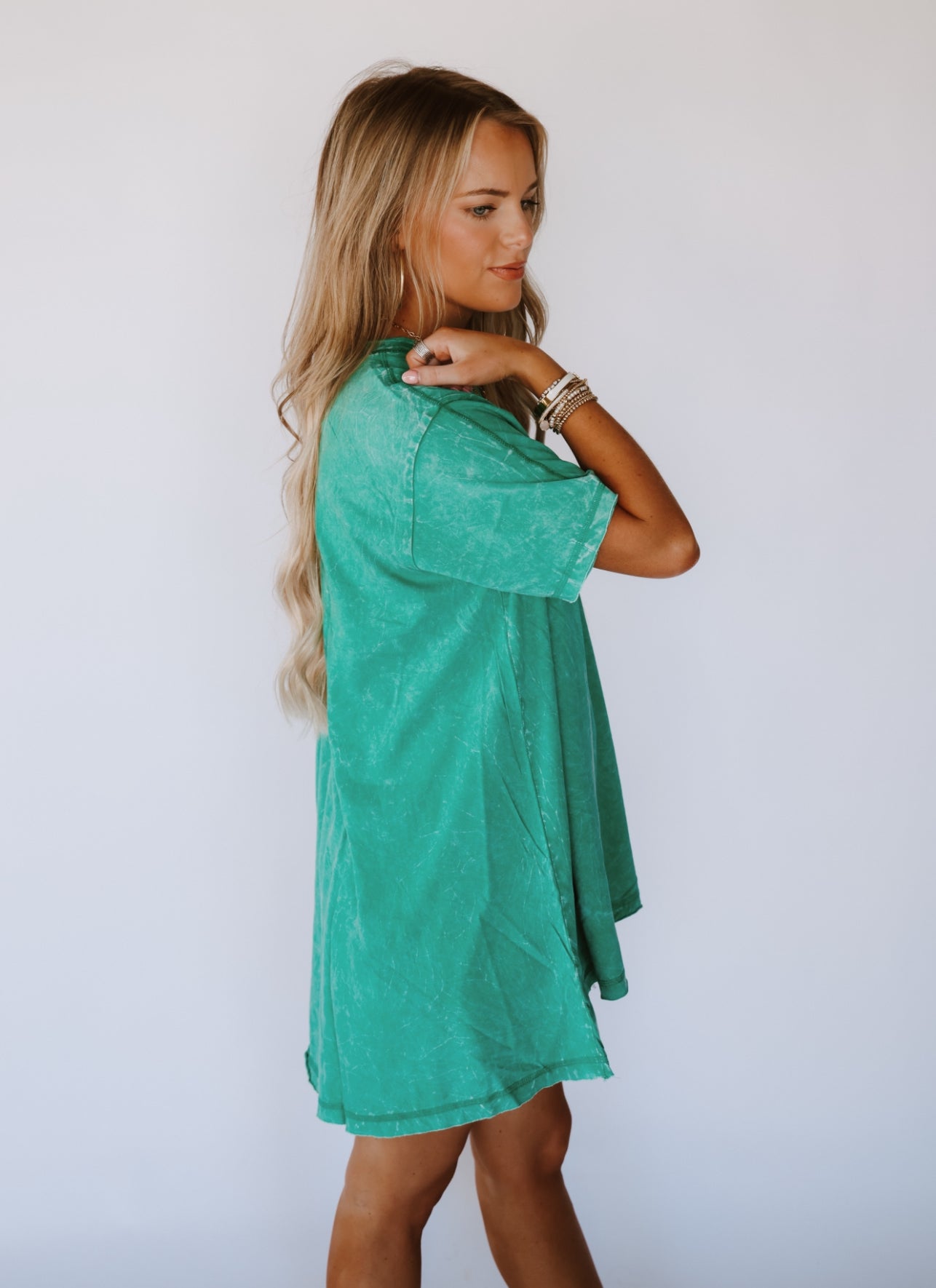 Kelly Green Oversized Tee