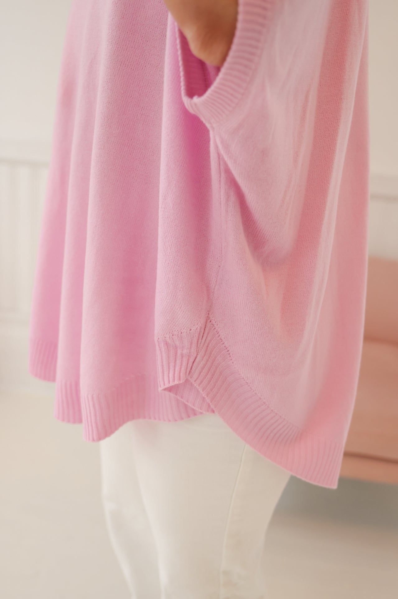 Poppy Pink Knit Top