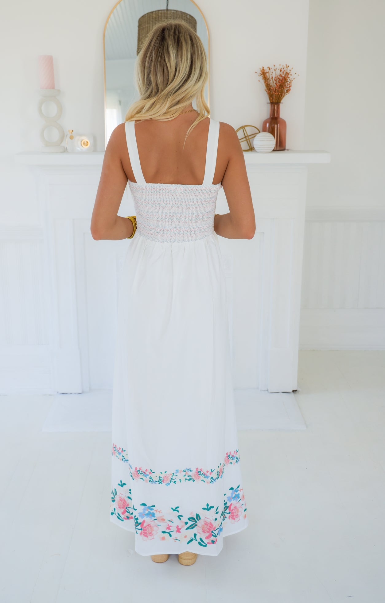 Delilah Embroidered Maxi Dress