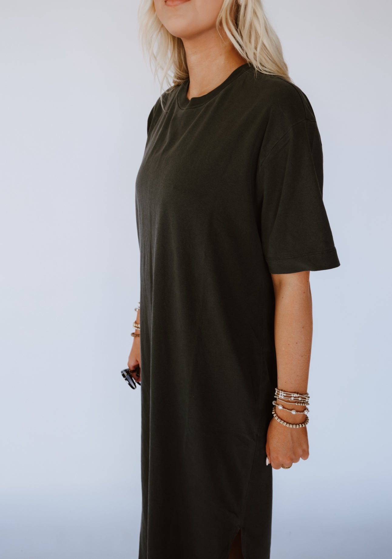 Easy Black T-shirt Dress