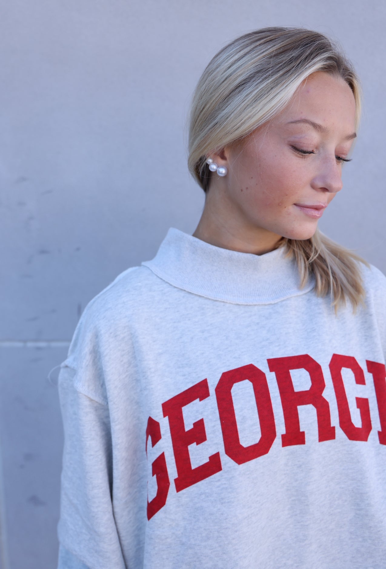 Georgia Reversible Mockneck