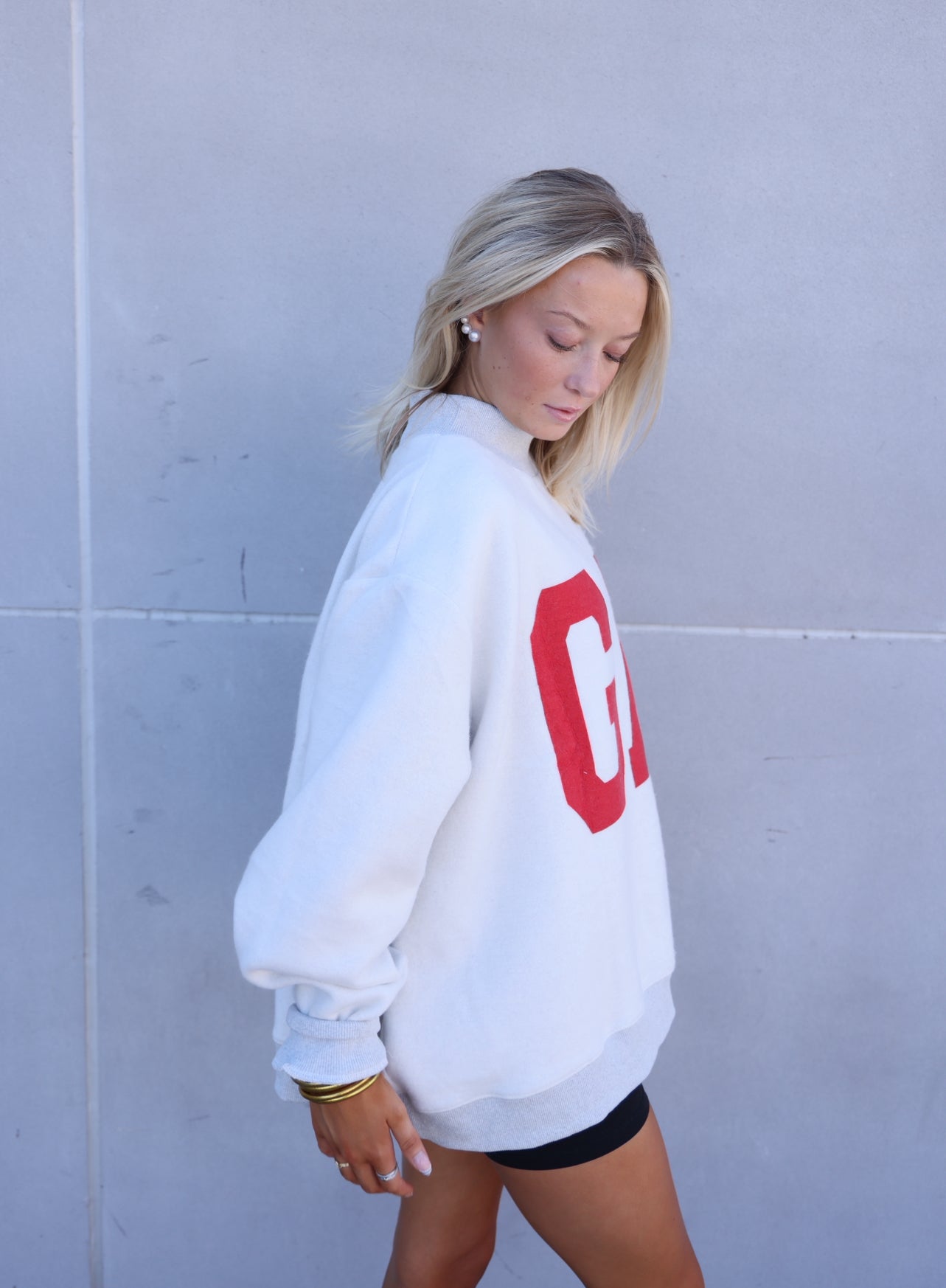 Georgia Reversible Mockneck