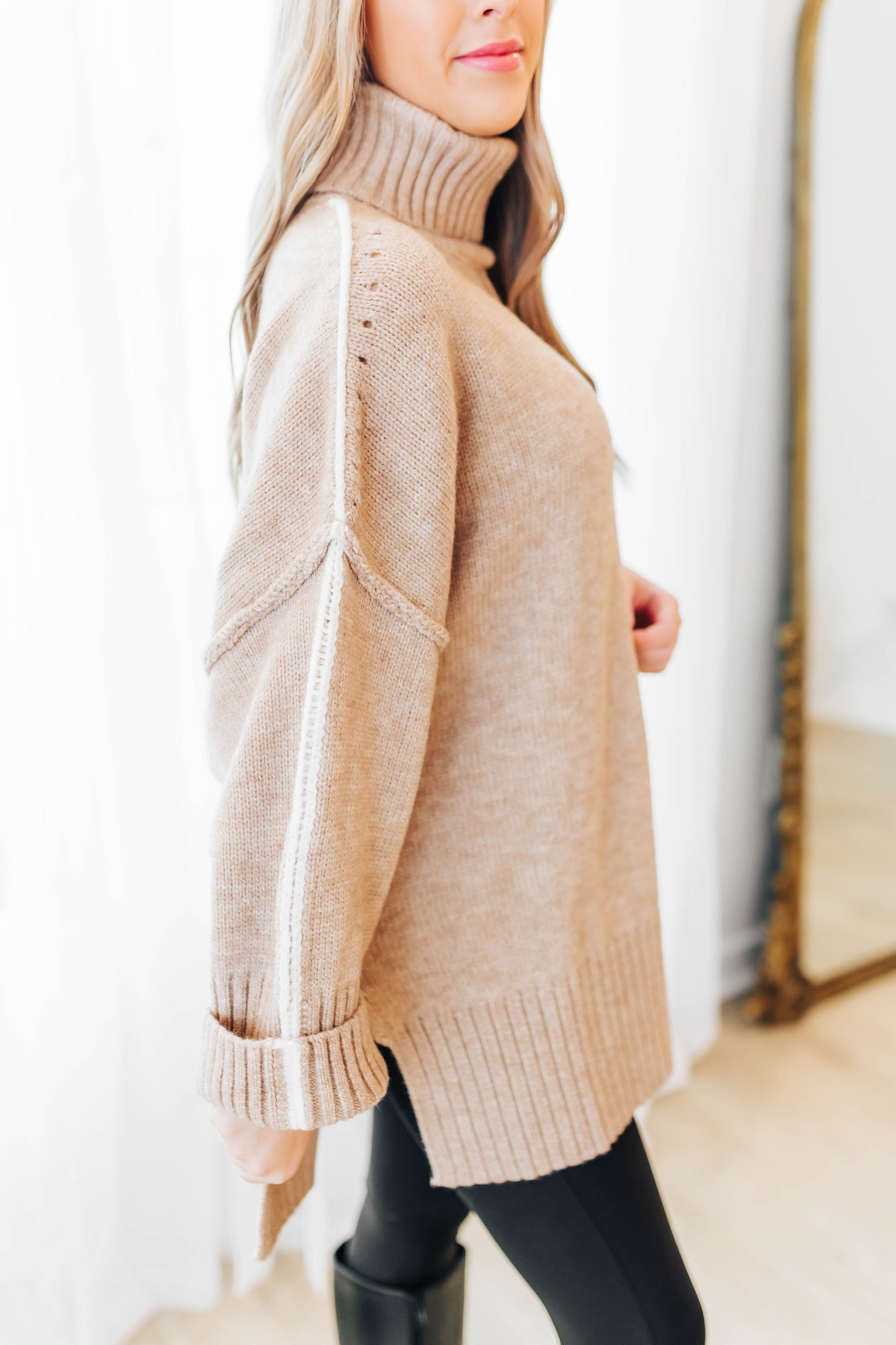 Taupe Comfy Sweater