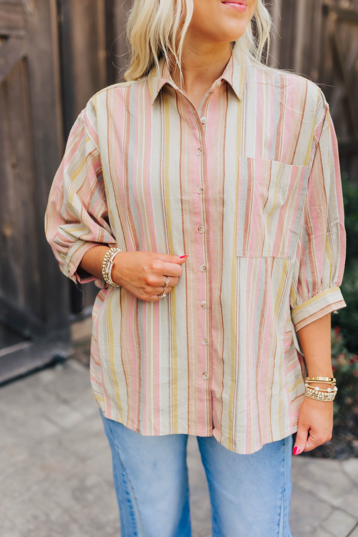 Multicolor Striped Top