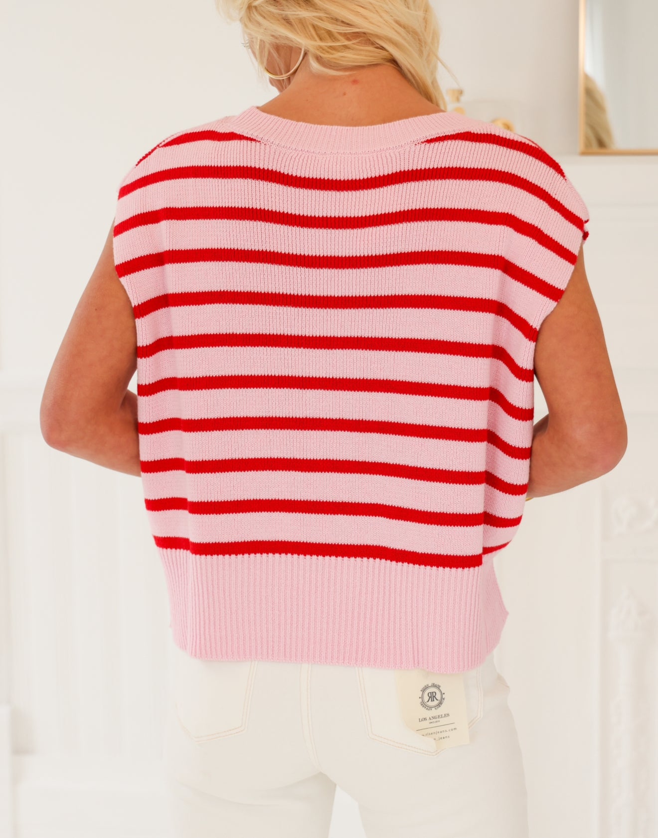 Sweetheart Pink Sweater Top