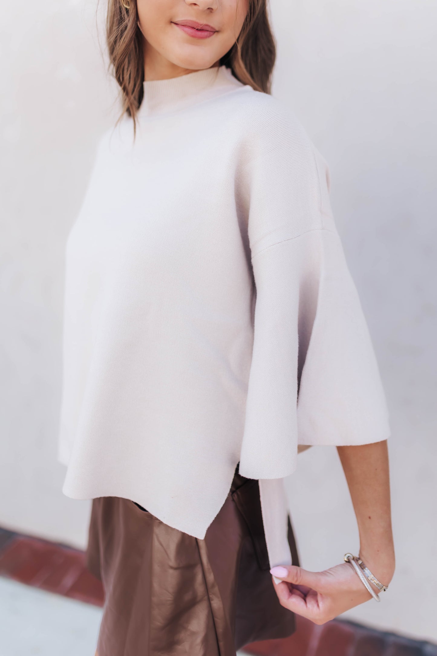 Autumn Ivory Sweater Top