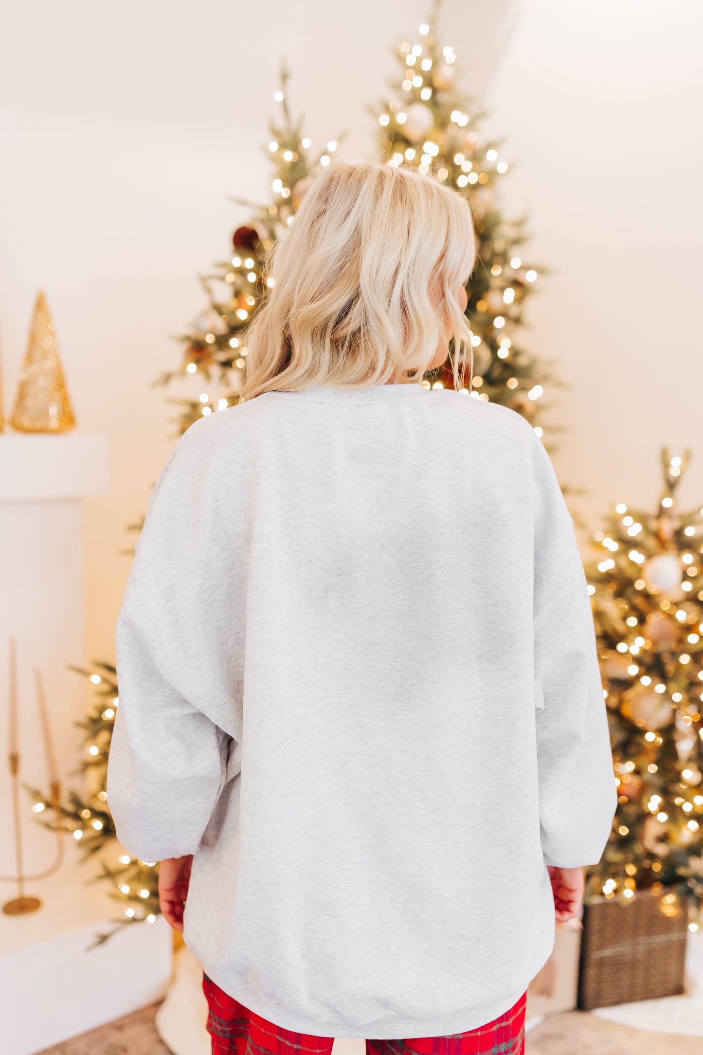 Vintage Santa Grey Crewneck