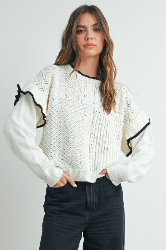 Kali Knitted Sweater Top